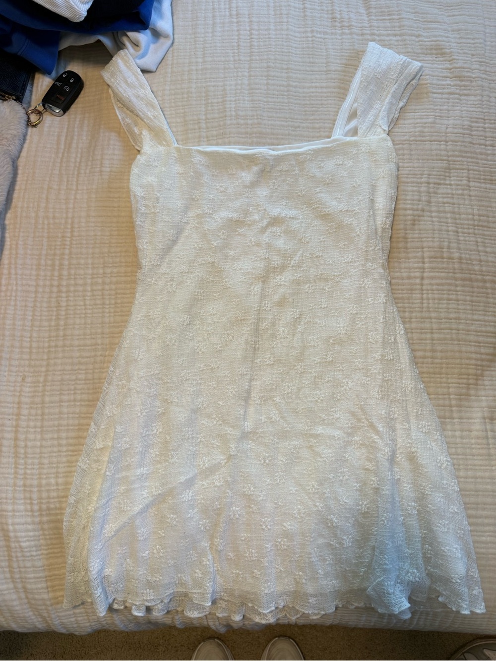 Princess Polly White Lace Mini Dress